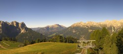 Archiv Foto Webcam Panorama Pozza di Fassa - Buffaure 08:00