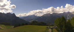 Archiv Foto Webcam Panorama Pozza di Fassa - Buffaure 13:00