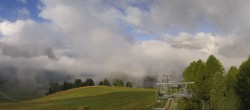 Archived image Webcam Dolomites Panorama - Pozza di Fassa 08:00