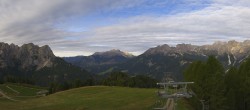 Archiv Foto Webcam Panorama Pozza di Fassa - Buffaure 08:00