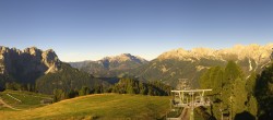 Archiv Foto Webcam Panorama Pozza di Fassa - Buffaure 07:00