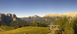 Archiv Foto Webcam Panorama Pozza di Fassa - Buffaure 08:00