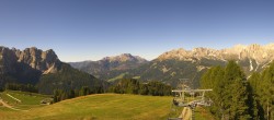 Archiv Foto Webcam Panorama Pozza di Fassa - Buffaure 09:00