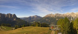 Archiv Foto Webcam Panorama Pozza di Fassa - Buffaure 09:00