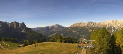 Archiv Foto Webcam Panorama Pozza di Fassa - Buffaure 09:00