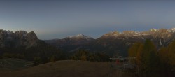 Archived image Webcam Dolomites Panorama - Pozza di Fassa 05:00