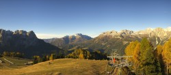 Archived image Webcam Dolomites Panorama - Pozza di Fassa 07:00
