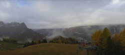 Archiv Foto Webcam Panorama Pozza di Fassa - Buffaure 07:00