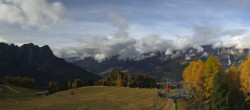 Archiv Foto Webcam Panorama Pozza di Fassa - Buffaure 09:00