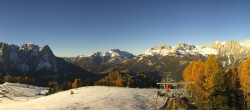 Archived image Webcam Dolomites Panorama - Pozza di Fassa 07:00