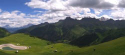 Archiv Foto Webcam Rundblick Bec de Roces, Arabba 13:00