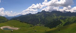 Archiv Foto Webcam Rundblick Bec de Roces, Arabba 11:00