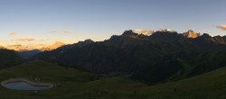 Archiv Foto Webcam Rundblick Bec de Roces, Arabba 19:00