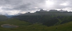 Archiv Foto Webcam Rundblick Bec de Roces, Arabba 13:00