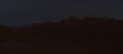 Archiv Foto Webcam Rundblick Bec de Roces, Arabba 21:00