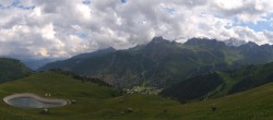 Archiv Foto Webcam Rundblick Bec de Roces, Arabba 15:00