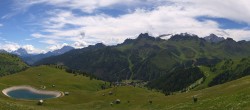 Archiv Foto Webcam Rundblick Bec de Roces, Arabba 11:00