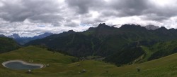 Archiv Foto Webcam Rundblick Bec de Roces, Arabba 11:00