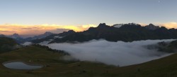Archiv Foto Webcam Rundblick Bec de Roces, Arabba 19:00
