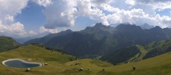 Archiv Foto Webcam Rundblick Bec de Roces, Arabba 13:00