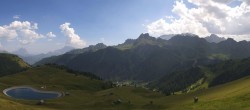 Archived image Webcam Arabba Panorama Bec de Roces 13:00