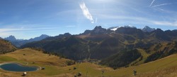 Archiv Foto Webcam Rundblick Bec de Roces, Arabba 11:00
