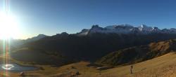 Archiv Foto Webcam Rundblick Bec de Roces, Arabba 07:00