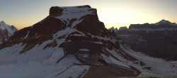 Archiv Foto Webcam Rundblick Arabba 19:00