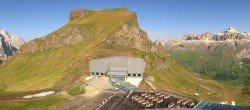 Archiv Foto Webcam Rundblick Arabba 07:00