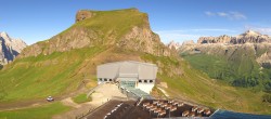 Archiv Foto Webcam Rundblick Arabba 07:00