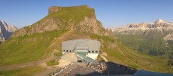 Archiv Foto Webcam Rundblick Arabba 07:00