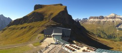 Archiv Foto Webcam Rundblick Arabba 13:00