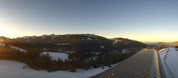 Archived image Webcam Panorama view Ofterschwanger Horn 15:00