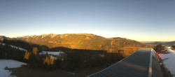 Archiv Foto Webcam Ofterschwanger Horn, Panoramablick 08:00