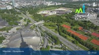 Archived image Webcam View over the Olympic Park Munich 03:00