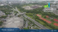 Archiv Foto Webcam München: Blick über den Olympiapark 18:00
