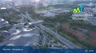 Archiv Foto Webcam München: Blick über den Olympiapark 21:00