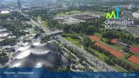 Archiv Foto Webcam München: Blick über den Olympiapark 16:00