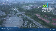 Archiv Foto Webcam München: Blick über den Olympiapark 19:00