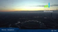 Archiv Foto Webcam München: Blick über den Olympiapark 18:00