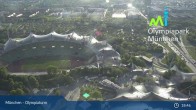Archiv Foto Webcam München: Blick über den Olympiapark 18:00