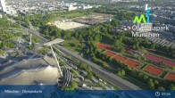 Archiv Foto Webcam München: Blick über den Olympiapark 13:00