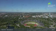 Archiv Foto Webcam München: Blick über den Olympiapark 08:00