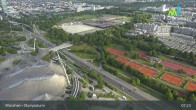 Archiv Foto Webcam München: Blick über den Olympiapark 06:00