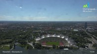 Archiv Foto Webcam München: Blick über den Olympiapark 15:00