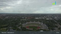 Archiv Foto Webcam München: Blick über den Olympiapark 07:00