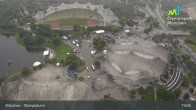 Archiv Foto Webcam München: Blick über den Olympiapark 18:00