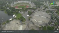 Archiv Foto Webcam München: Blick über den Olympiapark 08:00