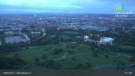 Archived image Webcam View over the Olympic Park Munich 02:00
