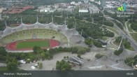 Archiv Foto Webcam München: Blick über den Olympiapark 08:00